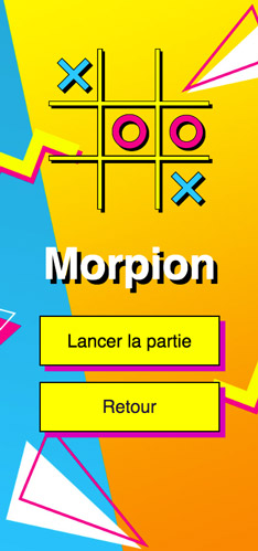 morpion en francais